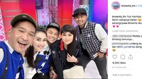 Penampilan Mita yang membuat netizen kaget. Dok. Instagram/brownis_ttv