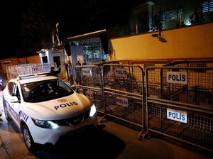Turki Cek Saluran Pembuangan Dekat Konsulat Saudi Terkait Khashoggi