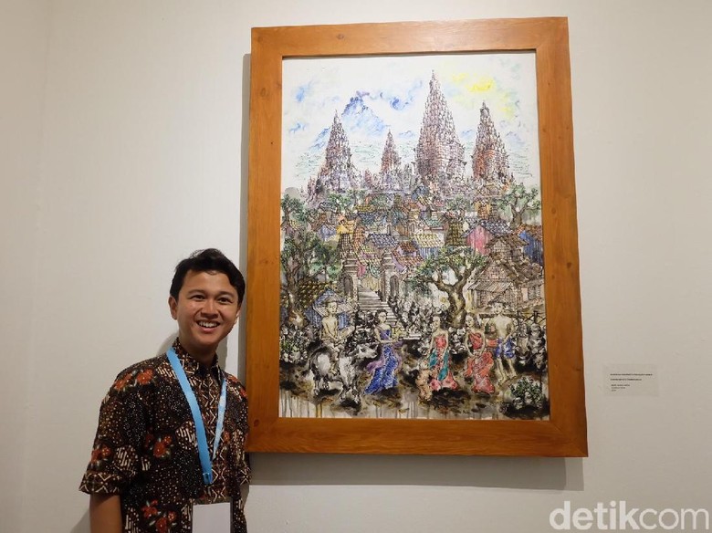 Melukis Pemandangan Masa Lalu Jadi Andalan Bagaskara Maharastu Melukis Pemandangan Masa Lalu Jadi Andalan Bagaskara Maharastu