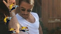 Tarian ikonik Gosling dan Emma Stone di La La Land dijadikan meme nih. Lihat saja saat Gosling dan Emma menjadi garam percikan Salt Bae.Foto: Instagram goslingdaily