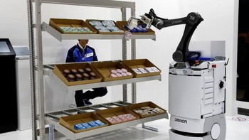 Selain mengadakan pameran robotik, World Robot Summit 2018 pun menyelenggarkan pula seminar robotik dengan pembicara para ahli top dunia. Kyung-Hoon/Reuters.