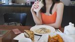 Ternyata Mabel Goo Pramugari Cantik yang Tengah Viral, Hobi Kulineran