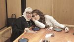 Cantiknya Olla Ramlan Saat Makan Bakmi Bareng Suami