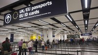 Ke-5 Bandara Gatwick London (Inggris) 41,1% (Foto: Oli Scarff/Getty Images)