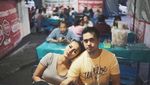 Cantiknya Olla Ramlan Saat Makan Bakmi Bareng Suami