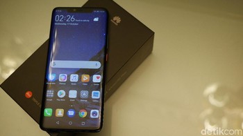 Di Eropa, Huawei Mate 20 Pro dibanderol seharga 1.050 euro (Rp 18,5 juta). (Foto: detikINET/Anggoro Suryo Jati)