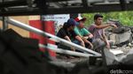 Berdiri di Lahan Milik Pemda, Pasar Jabon Dibongkar Paksa