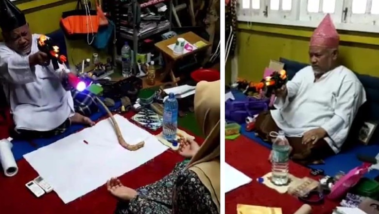 Viral Rukiah Pakai Pistol Mainan, Ini Penjelasan Ustaz di Malaysia Viral Rukiah Pakai Pistol Mainan, Ini Penjelasan Ustaz di Malaysia