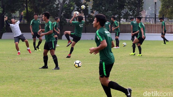 Intip Sesi Latihan Timnas U-19 Jelang Laga Pertama Piala Asia