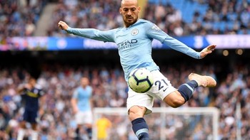 5. Pemain Manchester City David Silva memiliki rating kemampuan (sekaligus potensi) 179. Atribut paling menterengnya ada di bagian first touch, flair, dan balance yang sama-sama diberi nilai 19. (Foto: Laurence Griffiths/Getty Images)