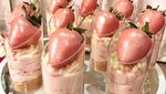 Nyam! Cantiknya Strawberry Cheesecake yang Manis Lembut