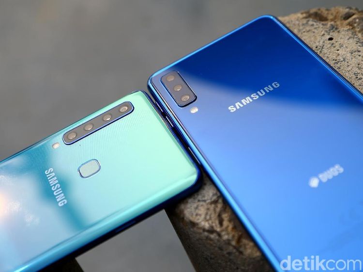 Perbandingan Galaxy A7 3 Kamera vs Galaxy A9 4 Kamera
