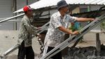 Berdiri di Lahan Milik Pemda, Pasar Jabon Dibongkar Paksa