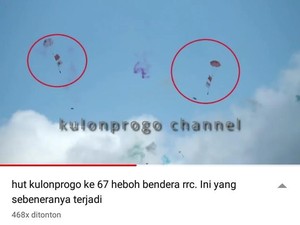 Polisi Selidiki Petasan Berbendera Cina di Kulon Progo, Ini Hasilnya