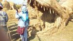 Foto: Uniknya Puluhan Patung Jerami di Grobogan