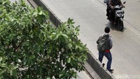 Padahal lalu lintas di Jalan Daan Mogot, baik yang mengarah ke Grogol maupun Cengkareng, sangat ramai.