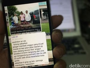 Viral Anggur Berformalin Dijual di Pinggir Jalan, BPOM Pastikan Aman
