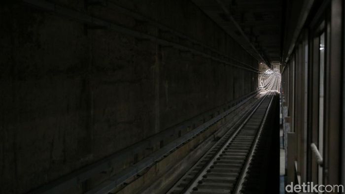 Jalur bawah tanah MRT Jakarta/Foto: Agung Pambudhy/detikcom Jalur bawah tanah MRT Jakarta/Foto: Agung Pambudhy/detikcom