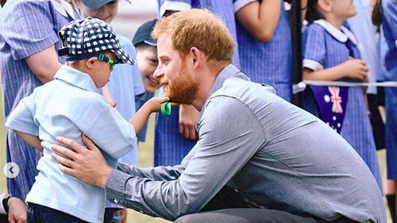 Luke Elus Janngut Pangeran Harry (Foto: Instagram Kensington Royal) Luke Elus Janngut Pangeran Harry (Foto: Instagram Kensington Royal)