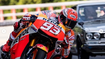 Ngebut di Jalan Raya, Marc Marquez Bikin Orang Jepang Bengong