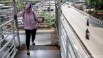 Penampakan Terkini Jembatan Gantung di Daan Mogot