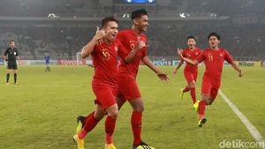 Perayaan-perayaan Gol Indonesia ke Gawang Taiwan