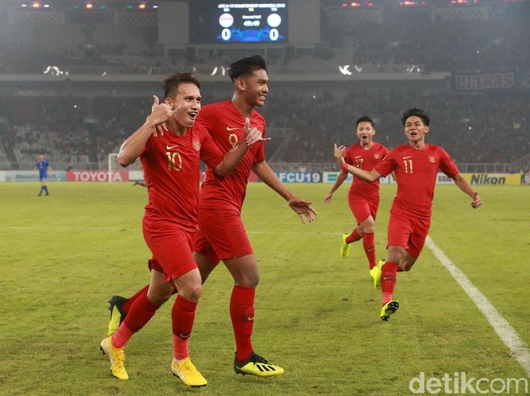 Perayaan-perayaan Gol Indonesia ke Gawang Taiwan