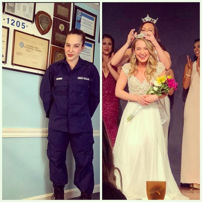 Sebelum mengikuti kontes kecantikan, Maude Gorman pernah bekerja sebagai penjaga laut dan pantai yang sudah menjadi cita-citanya sejak usianya 12 tahun. Foto: Instagram @maudernliving