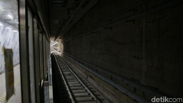 Jalur bawah tanah MRT Jakarta