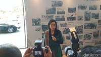 Sri Mulyani tampak anggun berkebaya hijau. Foto: Hendra Kusuma