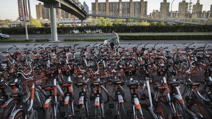 Sepeda Mobike. Foto: Getty Images Sepeda Mobike. Foto: Getty Images