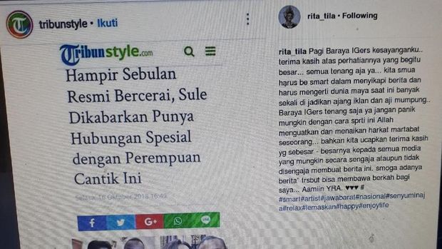 Heboh Sule Diisukan Lengket dengan Perempuan Cantik Ini