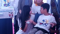 Di Lombok, Istri Mensos dijadwalkan menghadiri acara Acara One Day for Children yang memang digelar oleh Kemensos. (Foto: Matius Alfons/detikcom)