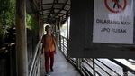 Penampakan Terkini Jembatan Gantung di Daan Mogot