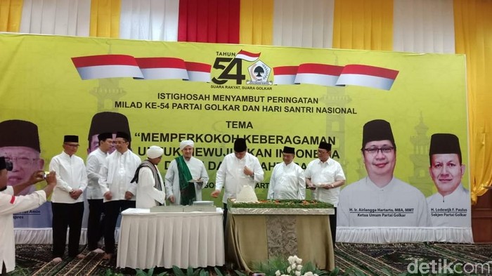 Sambut HUT ke-54, Golkar Gelar Istigasah Bersama Anak Yatim