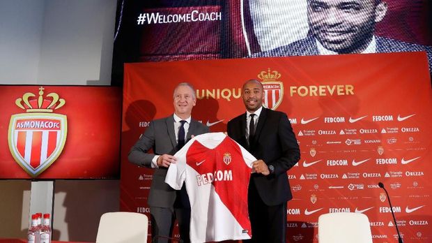 Thierry Henry hanya bertahan 20 pertandingan sebagai pelatih AS Monaco.