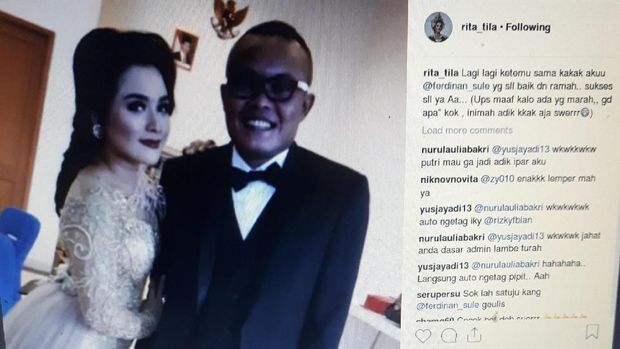 Heboh Lengket dengan Sule, Rita Ngaku Cuma Kakak Adik