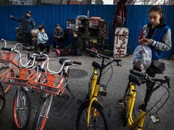 Pemandangan Mencengangkan Puluhan Ribu Sepeda Online