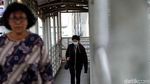 Penampakan Terkini Jembatan Gantung di Daan Mogot