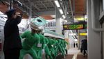 Foto: Kreatif! Cosplay Shinkansen Sambut Wisatawan di Jepang