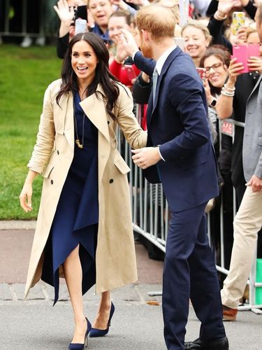 Meghan Markle Tampil dengan Kalung Istimewa dari Pasta