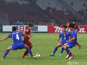 Piala Asia U-19: Witan Dua Gol, Indonesia Taklukkan Taiwan 3-1