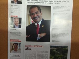 Menpar Jadi Primadona di ITB Asia News 2018