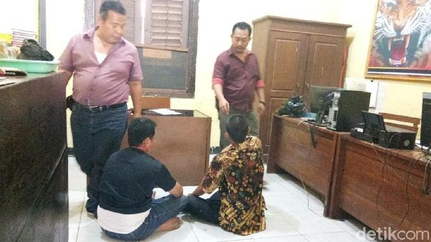 Dua pelaku perampokan di Batang. 