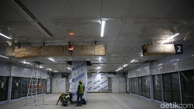 Stasiun MRT Jakarta di Senayan