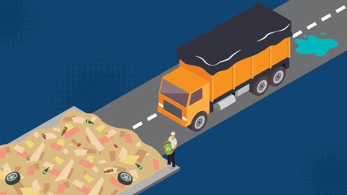 Bekasi sandera truk sampah DKI