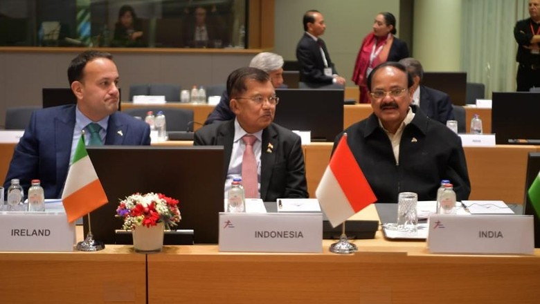 JK Hadiri KTT Asia-Eropa di Belgia, Bahas Terorisme-Keamanan Siber JK Hadiri KTT Asia-Eropa di Belgia, Bahas Terorisme-Keamanan Siber