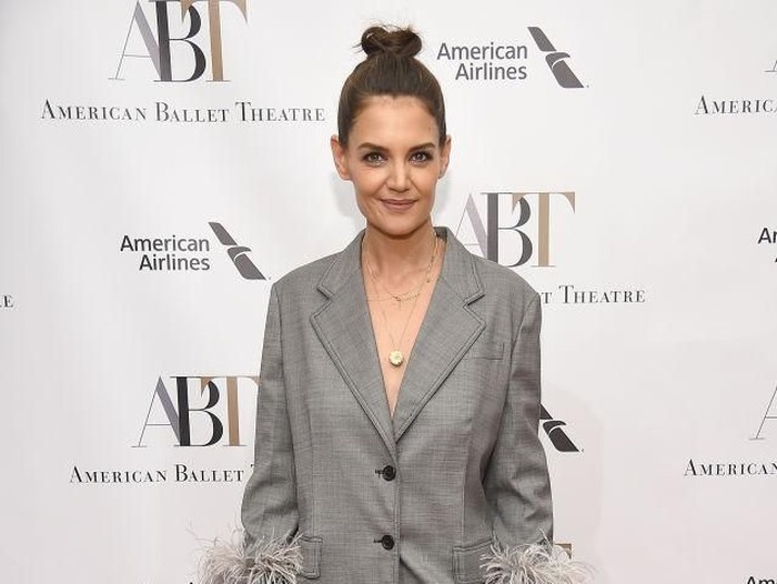 NEW YORK, NY - OCTOBER 17:  Katie Holmes attends The American Ballet Theatre 2018 Fall Gala at David H. Koch Theater, Lincoln Center on October 17, 2018 in New York City.  (Photo by Dimitrios Kambouris/Getty Images)