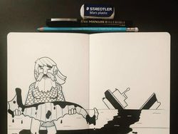 Potret Ilustrasi Karakter Disney Hadapi Kerusakan Alam
