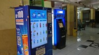 ATM dan mesin penjual otomatis juga tersedia di beberapa titik pasar. (Foto: Firdaus Anwar/detikHealth)